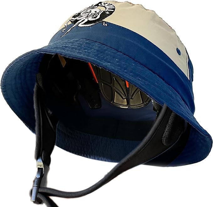 A Low profile "Surf-Helmet" and head protection; Bucket hat style