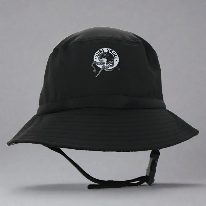Black Low profile "Surf Helmet" and bucket hat