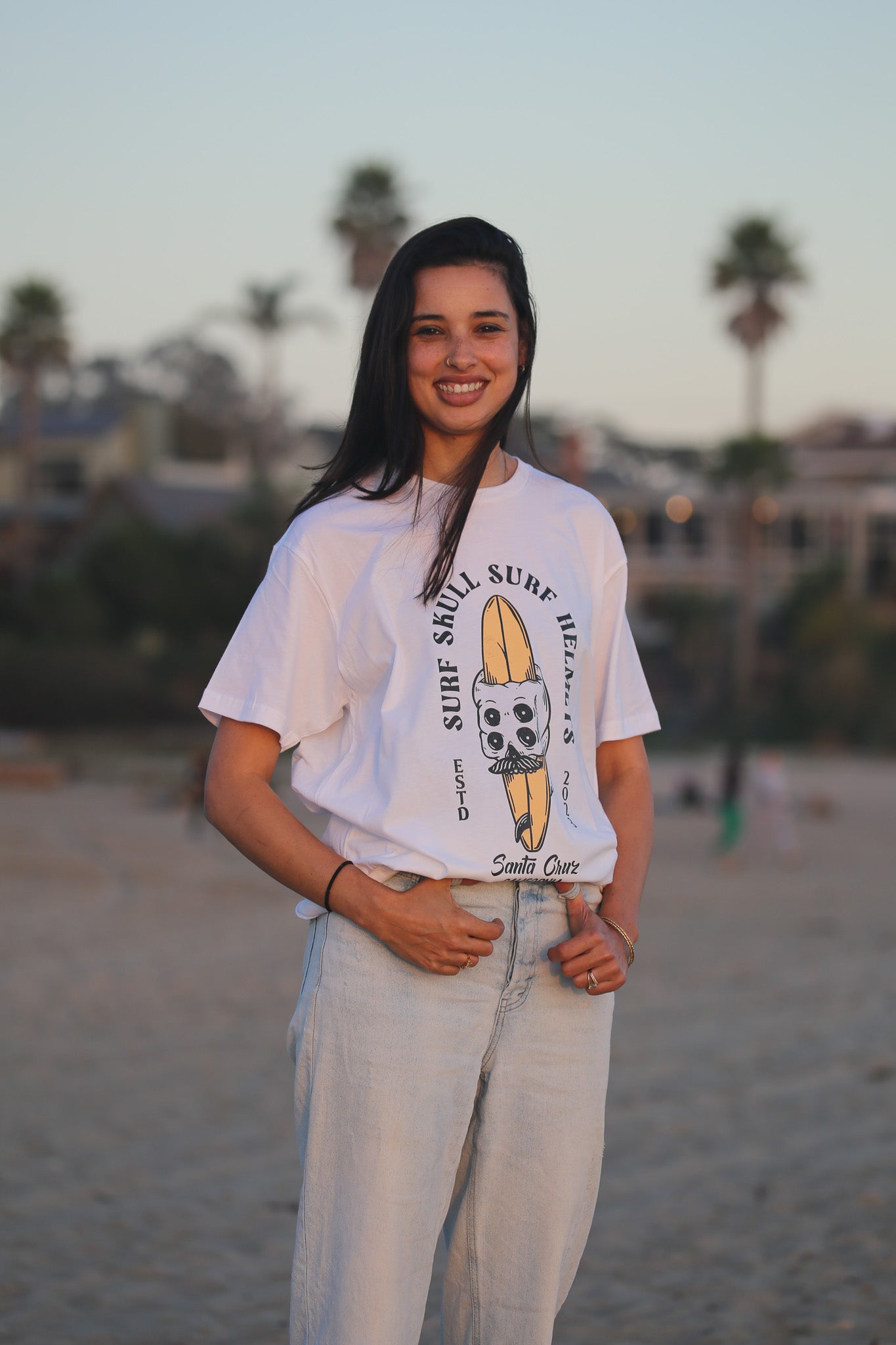 Crushed-Skull - Classic white T