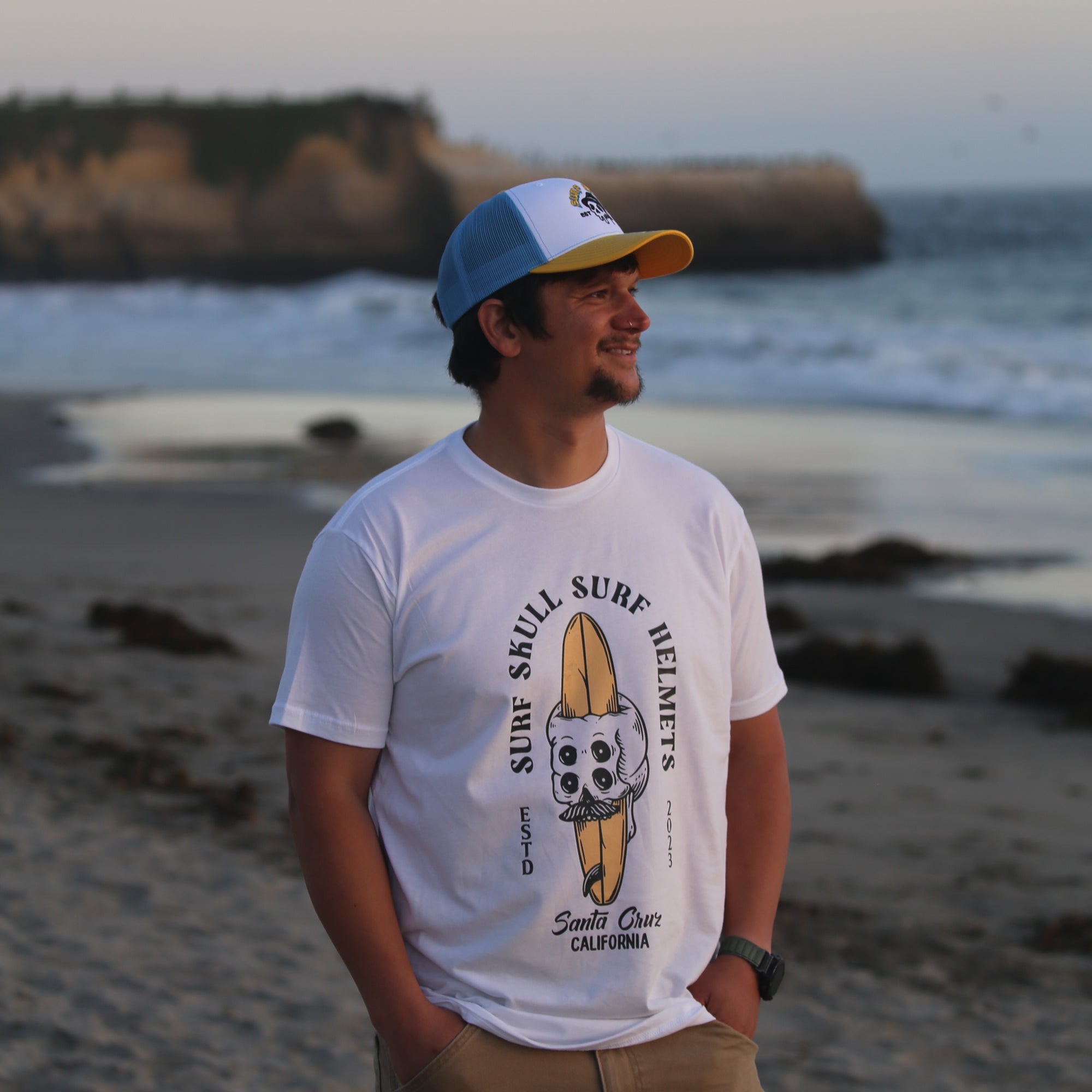 Crushed-Skull - Classic white T