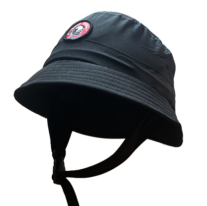 Black Low profile "Surf Helmet" and bucket hat